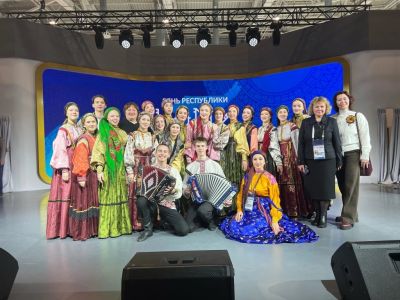Коми свадьба состоялась на Международной выставке "Россия"