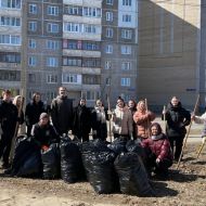 Мы приняли активное участие в акции Всероссийской недели субботников