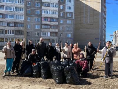 Мы приняли активное участие в акции Всероссийской недели субботников