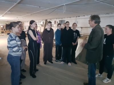 Знакомство студентов с защитным сооружением города Сыктывкара