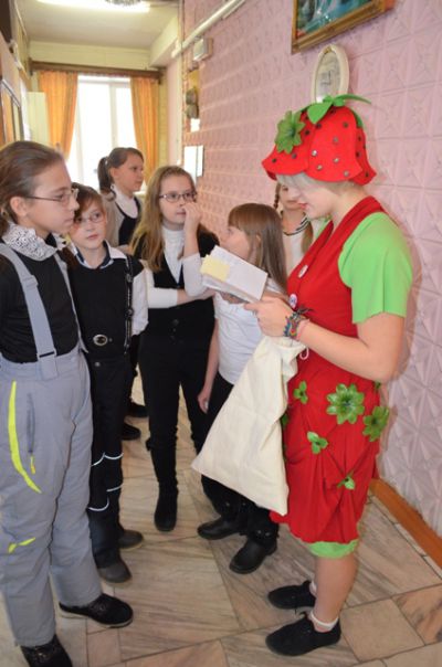 Школьники участвовали в квест-игре,