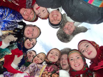 "Пелысь мольяс" сплясал на "Лыжне России"