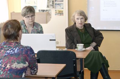 Встреча с Ниной Маркеловной Чадоромцевой