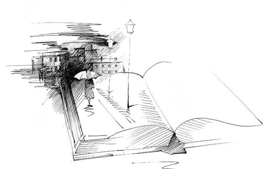 Фото рисунка книжная графики